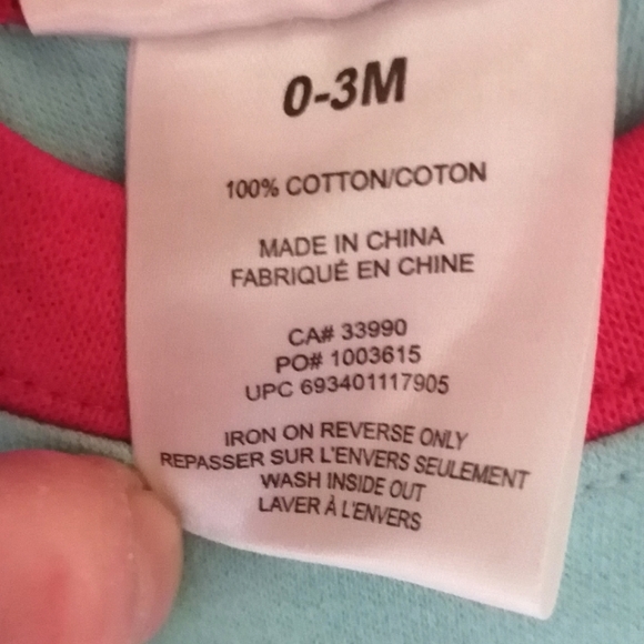 🔥SALE🔥Supergirl DC Comics 2pc Girl's Pajamas Pajama Set NWT Sizes 0-3M & 6-12M - Picture 6 of 9